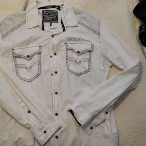 Affliction button up